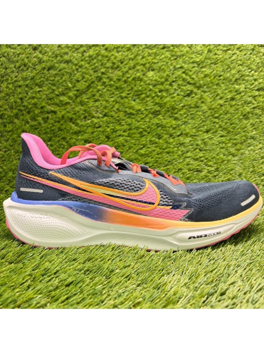 Nike Air Zoom Pegasus 41 Womens Size 10.5 Blue Pink Running Shoes Sneakers